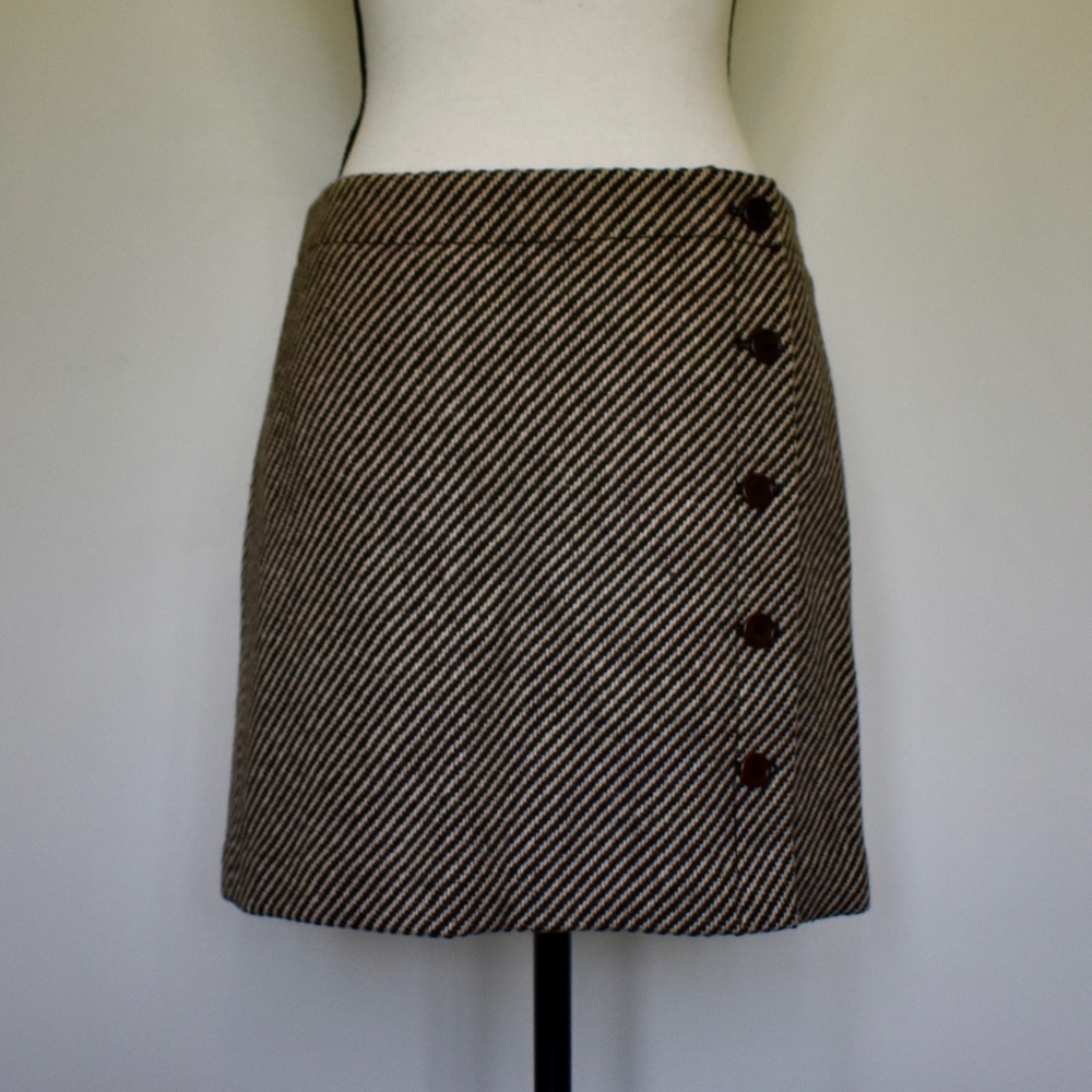 NWT wool tweed skirt